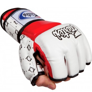 Fairtex FGV17 Перчатки ММА Бело-Красные